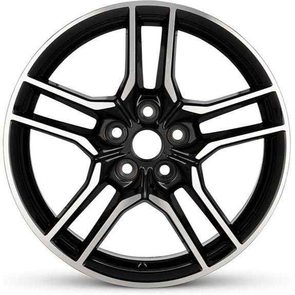 Ford Mustang 2018-2023 18-Inch Black Wheel