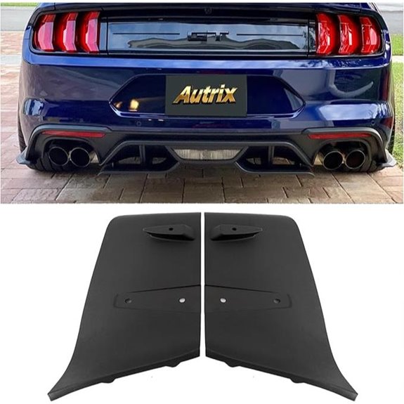 Mustang Rear Bumper Diffuser Kit (2018-2023)