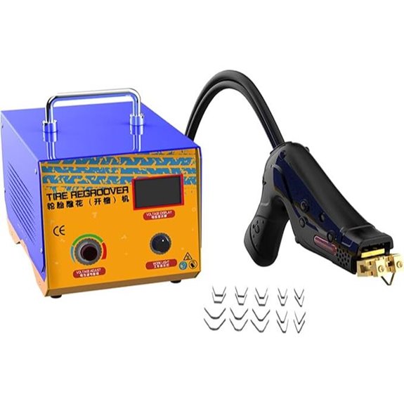 Tire Grooving Machine with 20 Blades