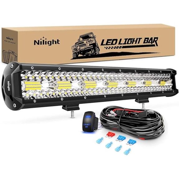Nilight 20-Inch 420W LED Light Bar Kit