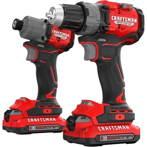Craftsman 20V Cordless Drill & Impact Driver Kit