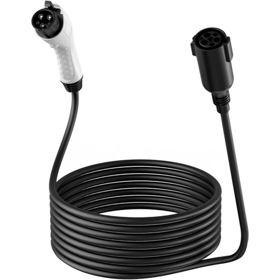 J1772 EV Charger Extension Cable 21ft Level 1 & 2