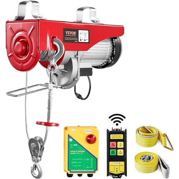 VEVOR 2200lbs Electric Hoist with Remote Control