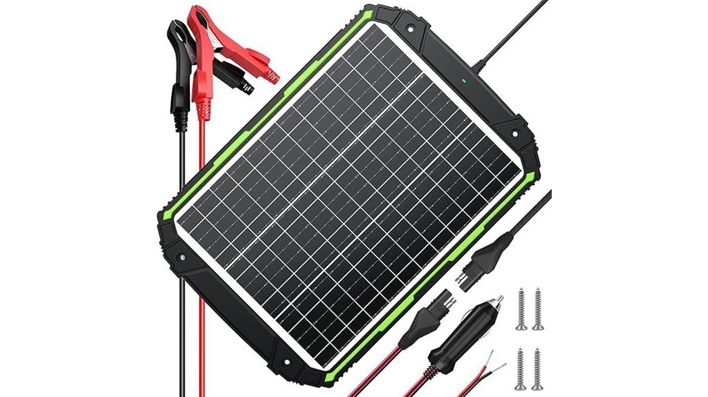25w 12v solar charger