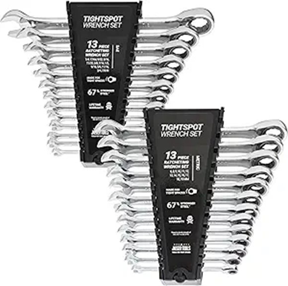Jaeger 26pc TIGHTSPOT Ratcheting Wrench Set