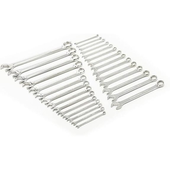 GEARWRENCH 28 Piece Combination Wrench Set | 6 Point | SAE & Metric | 81923