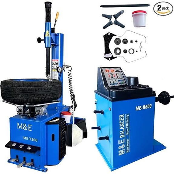 KATOOL 2.0HP Tire Machine & Balancer Combo