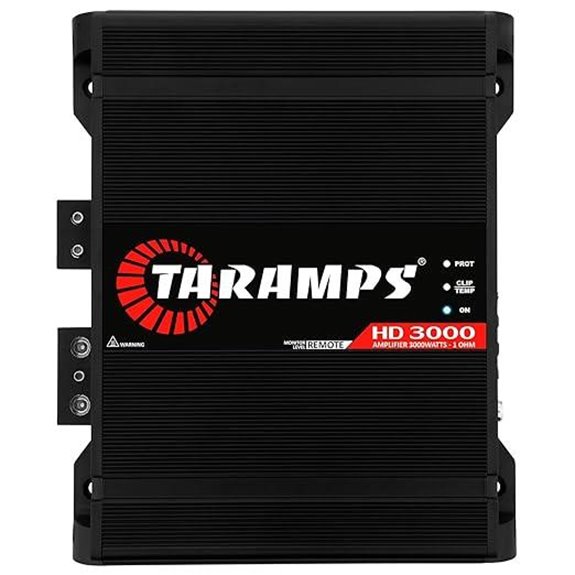 Taramps HD 3000 1-Ohm Car Amplifier 3000W
