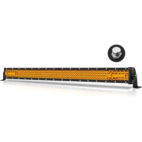 30-Inch Amber LED Light Bar for Off-Road Vehicles