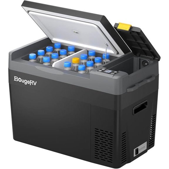 BougeRV 30 Quart 12V Car Refrigerator Cooler