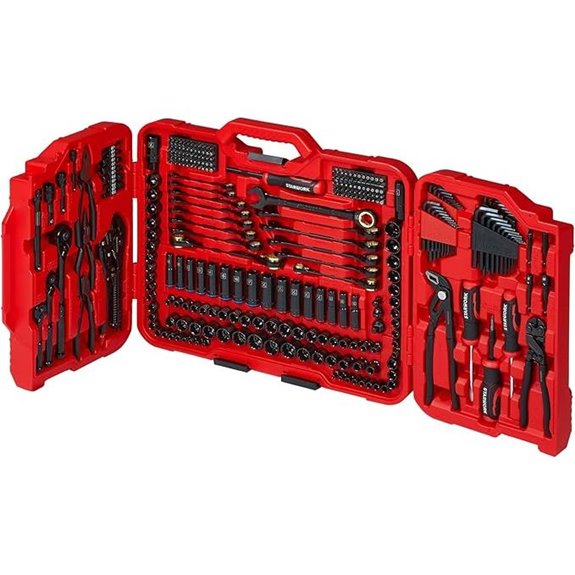 STARWORK 312-Piece Mechanics Tool and Socket Set