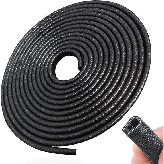 SYOAUTO 32Ft Car Door Edge Guard Rubber Protector