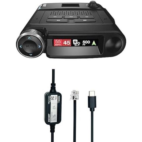 MAXcam 360c Radar Detector & Dash Camera Bundle