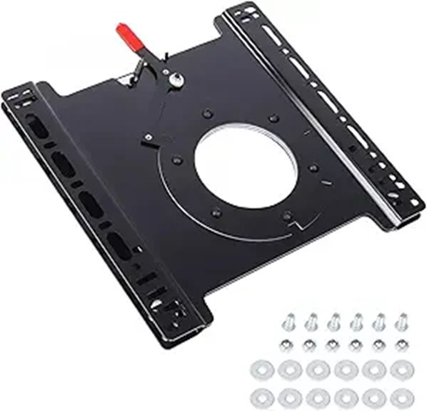 Swivel Seat Mount with 360° Rotation for Vans