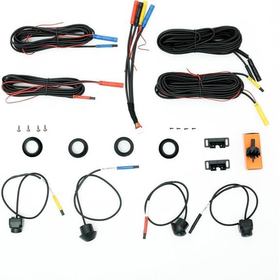 Car AHD 720P/1080P 360° View System Panoramic View Parking Camera Set