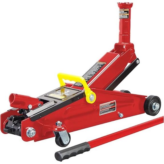 Torin 3-Ton Hydraulic Floor Jack with Saddle