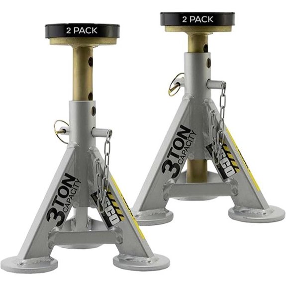 ESCO 3 Ton Performance Shorty Low Profile Jack Stands 1 Pair