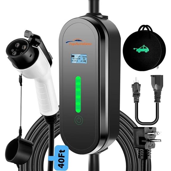 40FT Level 1 & 2 EV Charger with NEMA Plugs
