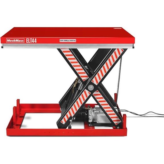 Hydraulic Lift Table 4400lbs Capacity UL Certified