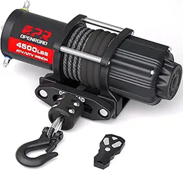 OPENROAD 4500 lb ATV/UTV Electric Winch
