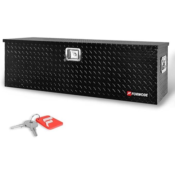 FORWODE 48 Inch Aluminum Truck Bed Tool Box