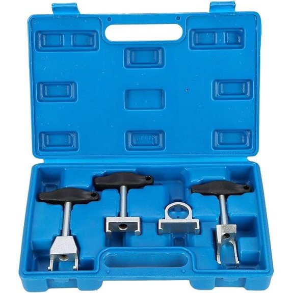 8MILELAKE 4 pcs Ignition Coil Puller Spark Plug Kit Plug Extractor Set Car