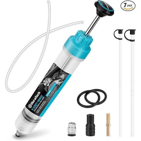 DURATECH 500CC Fluid Extractor for Automotive and Lawn
