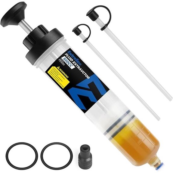 500CC Fluid Extractor with Transparent Hose