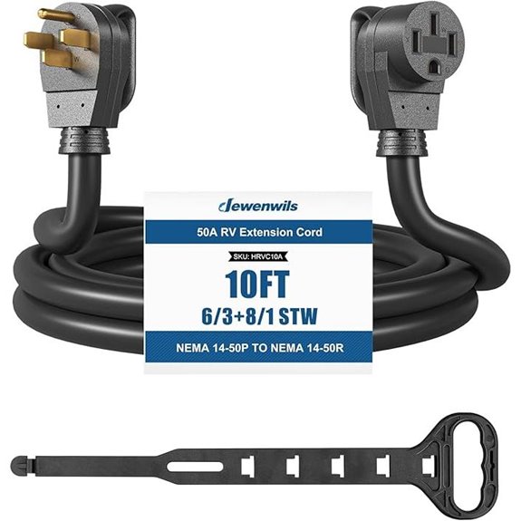 Dewenwils 50A RV & EV Extension Cord 10ft