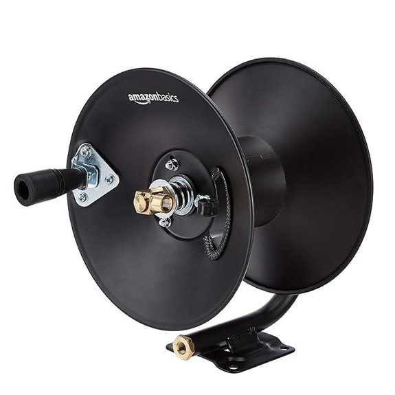 Amazon Basics 50-Foot Retractable Air Hose Reel
