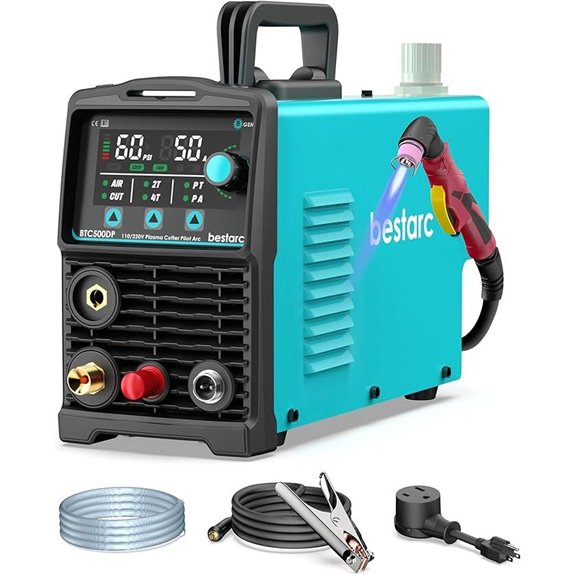 bestarc Plasma Cutter 50A with LED Display and Air Sensor