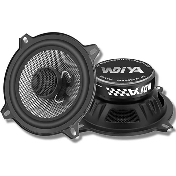 5.25-Inch Coaxial Car Speakers 300W 2-Way Stereo