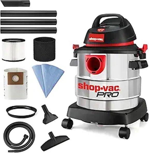 Shop-Vac 5-Gallon Wet/Dry Vacuum with Attachments