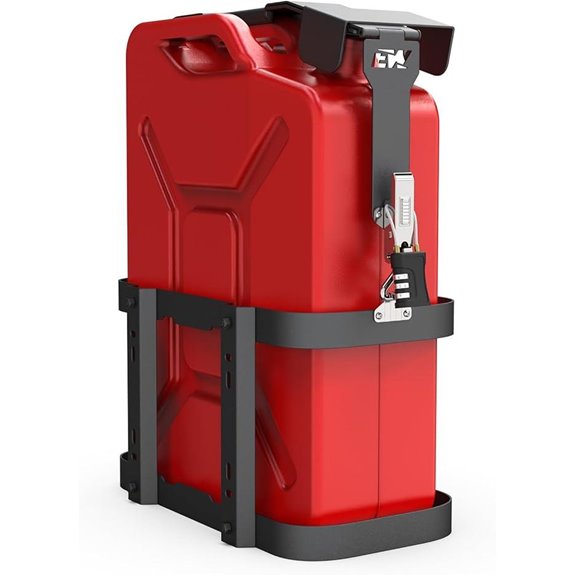 ELITEWILL 5 Gallon Steel Gas Can Mount Bracket