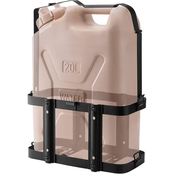 5 Gallon Water Storage Container Holder Mount