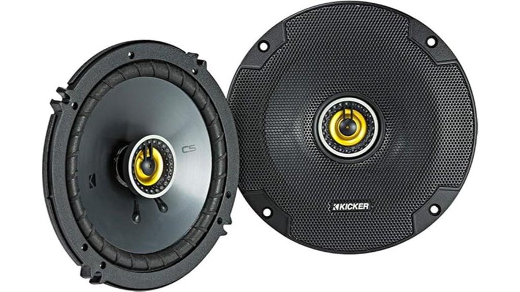 6 5 inch coaxial speakers pair