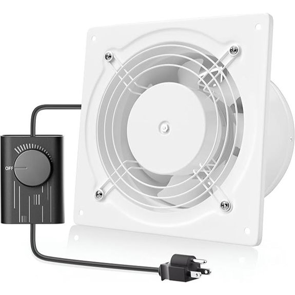 HG Power 6-Inch Exhaust Fan with Speed Control