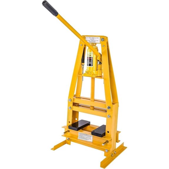 JEGS 6-Ton Hydraulic Shop Press with Accessories