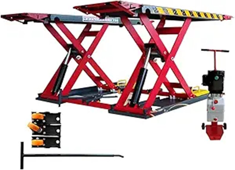 KATOOL 7000lbs Mid-Rise Car Lift for Garage