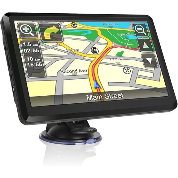 7-inch Car GPS Navigation with Maps & Alerts