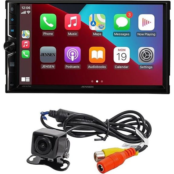 JENSEN 7-inch Apple CarPlay & Android Auto Car Stereo