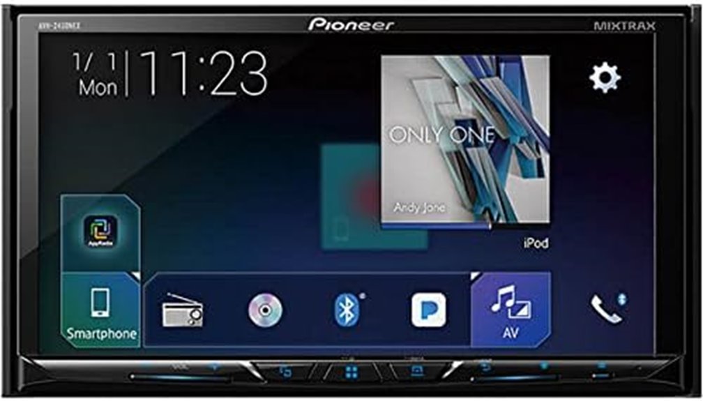 7 inch touchscreen stereo