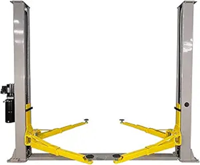 Triumph NT9FP 9,000 lb Two Post Car Lift