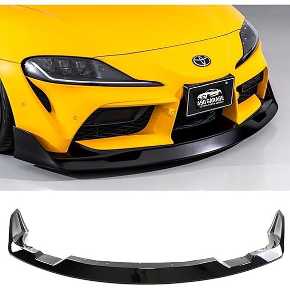 A90 Garage Front Bumper Lip Splitter Kit