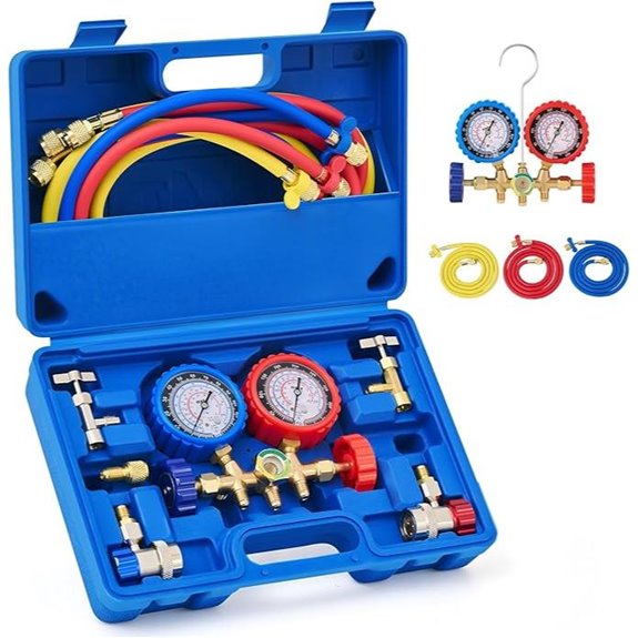 Orion Motor Tech AC Gauge Set with Hoses