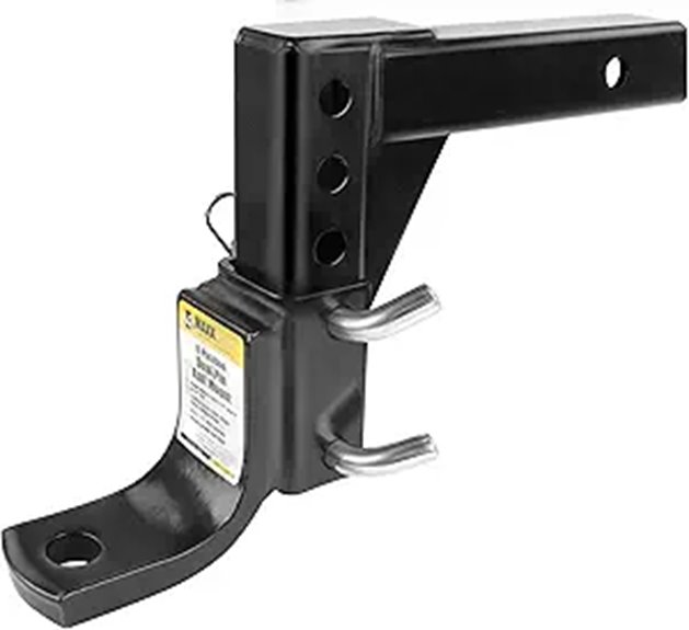 MaxxHaul 70067 Adjustable Trailer Hitch 5000 lbs