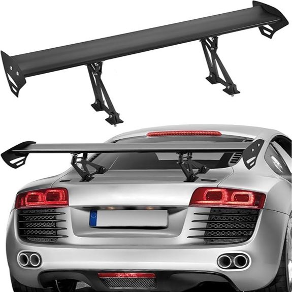 VEVOR 43.3 Inch Adjustable Aluminum Car Spoiler
