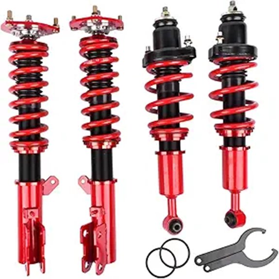 GELUOXI Adjustable Coilover Suspension Kit for Mitsubishi Lancer