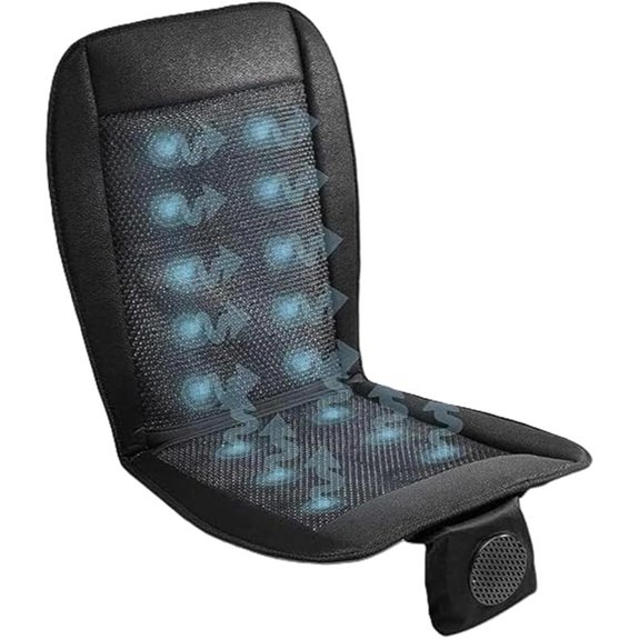 ZONETECH Cooling Car Seat Cushion with Adjustable Temperature