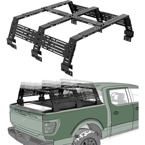 StarONE Adjustable Truck Bed Rack for Full-Size Trucks